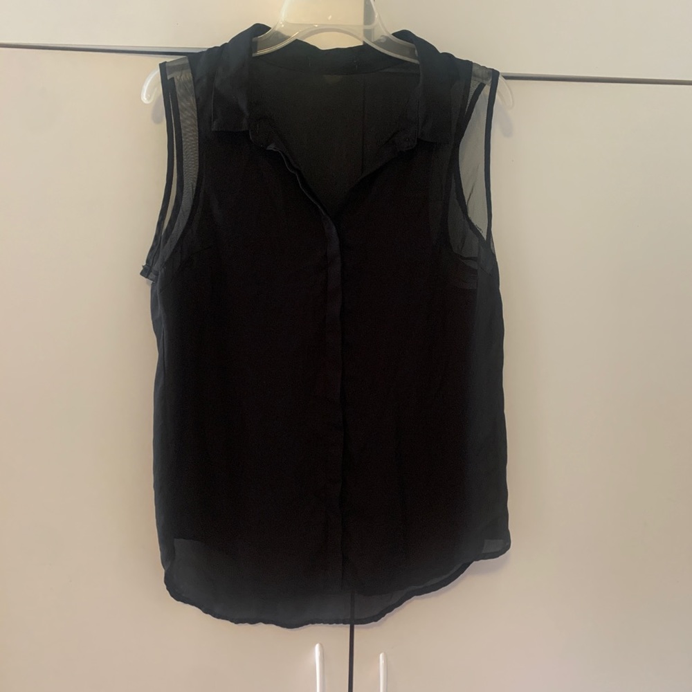 Chiffon shirt ( size M )
